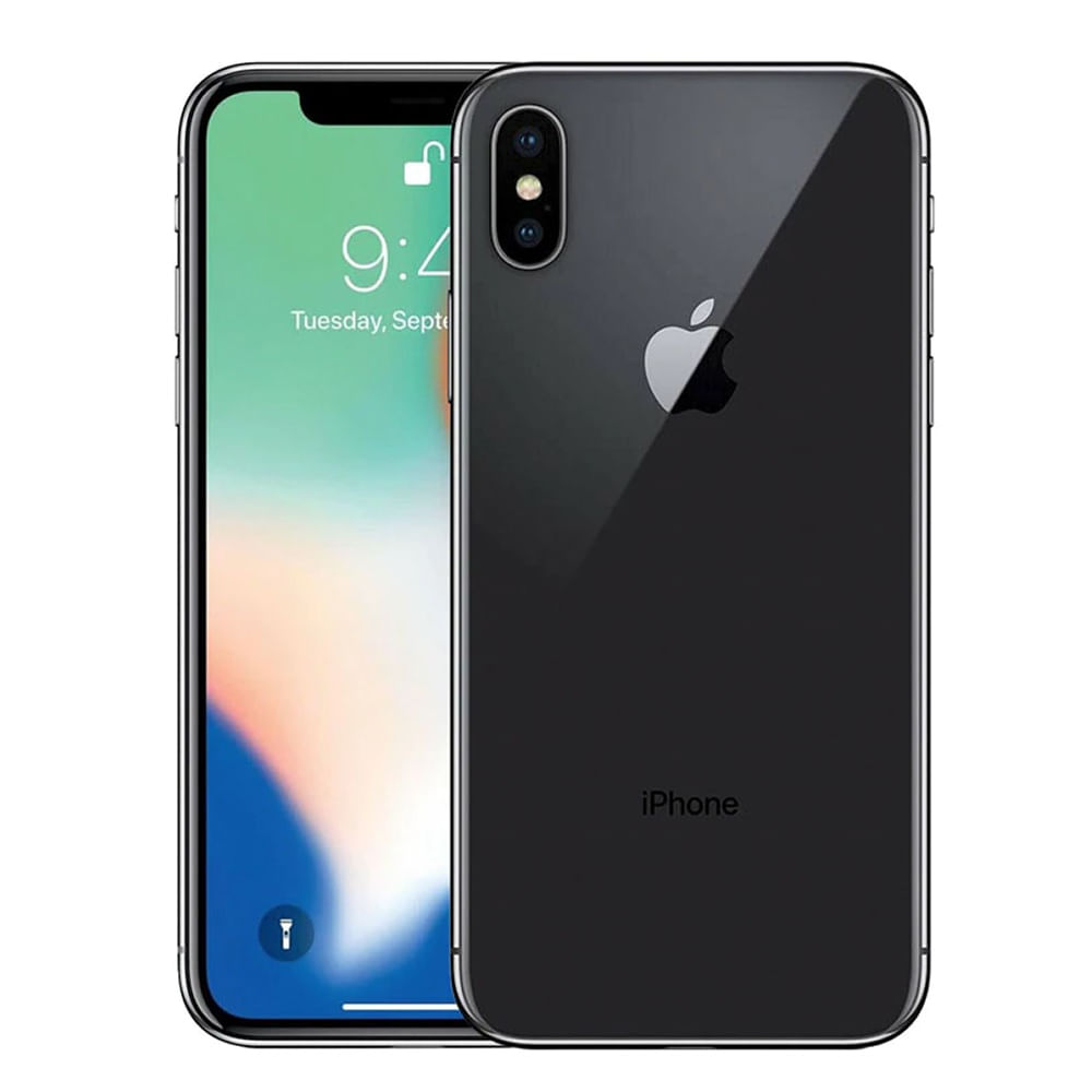 Reacondicionado iPhone X 256GB 3GB Negro