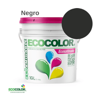 Pintura ECOSATINADO 1 Galón Negro