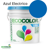 Pintura LATEX 1 Galón Azul Eléctrico