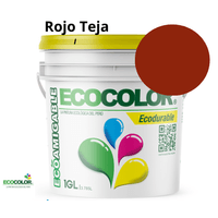 Pintura ECODURABLE 1 Galón Rojo Teja