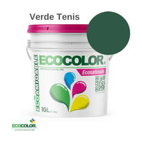 Pintura ECOSATINADO 1 Galón Verde Tenis
