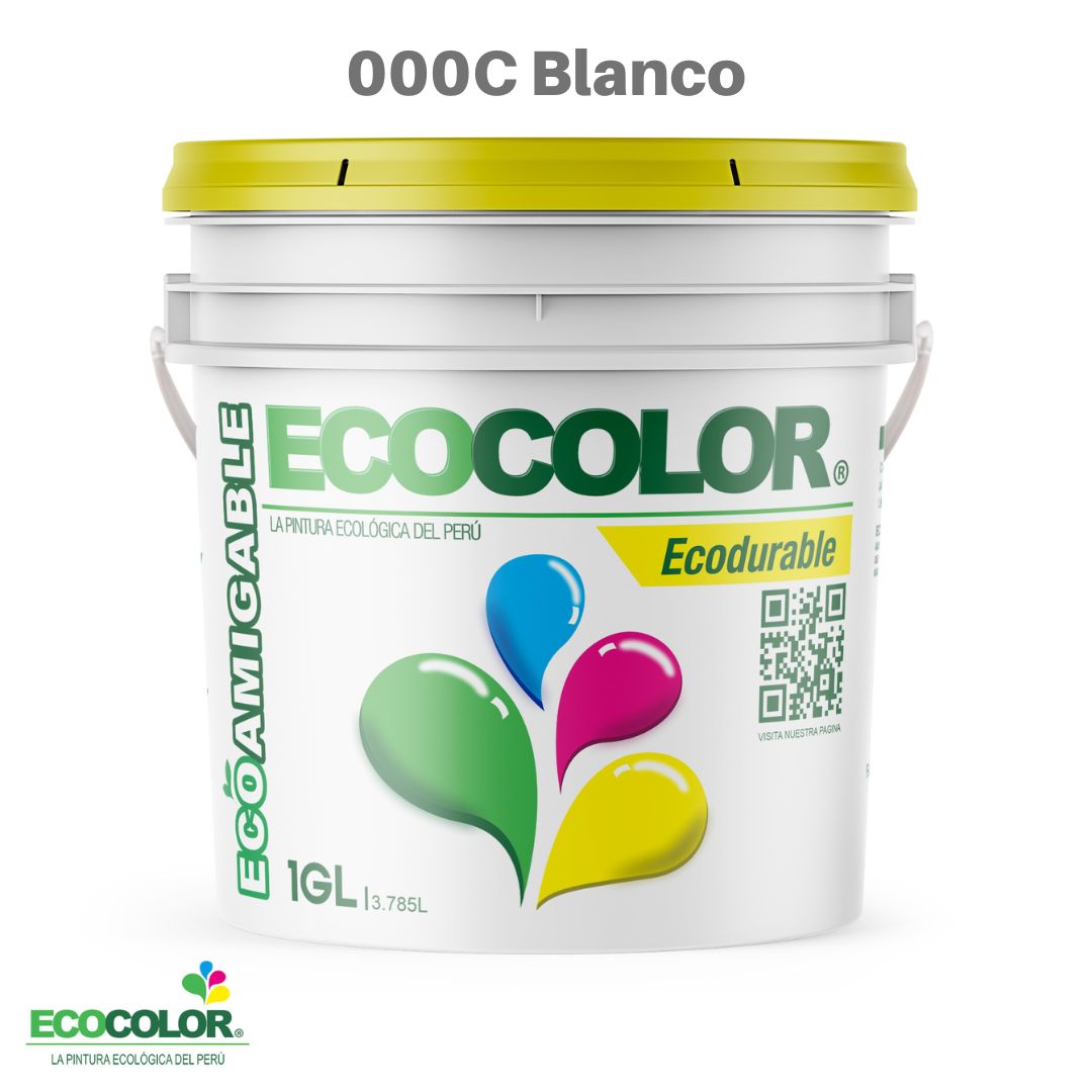 Pintura ECODURABLE 1 Galón Blanco