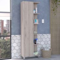 Mueble auxiliar de Baño Multiusos Pukas color Ceniza TU MESITA
