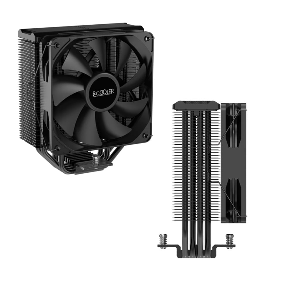 Fan Cooler CPU PcCooler PALADIN EX400 120mm 180W 4-Pin PWM 12VDC Negro