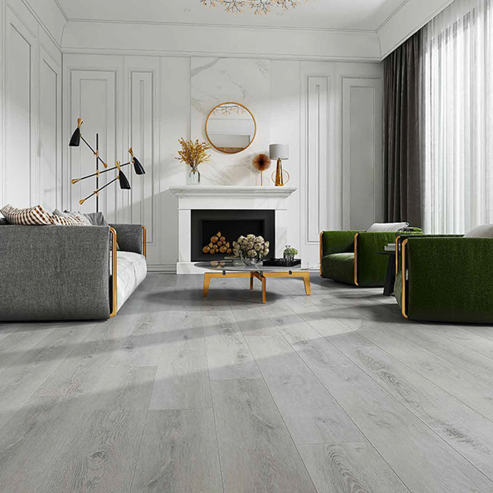 Piso Click SPC Roble Grey 123x18cm 1.78m2