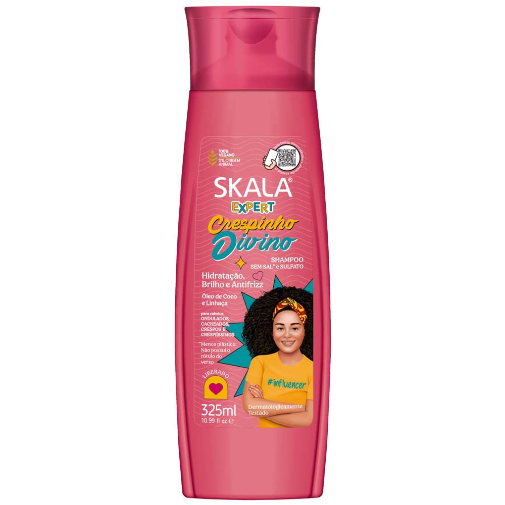 Shampoo SKALA Crespinho Divino Kids Frasco 325ml PV