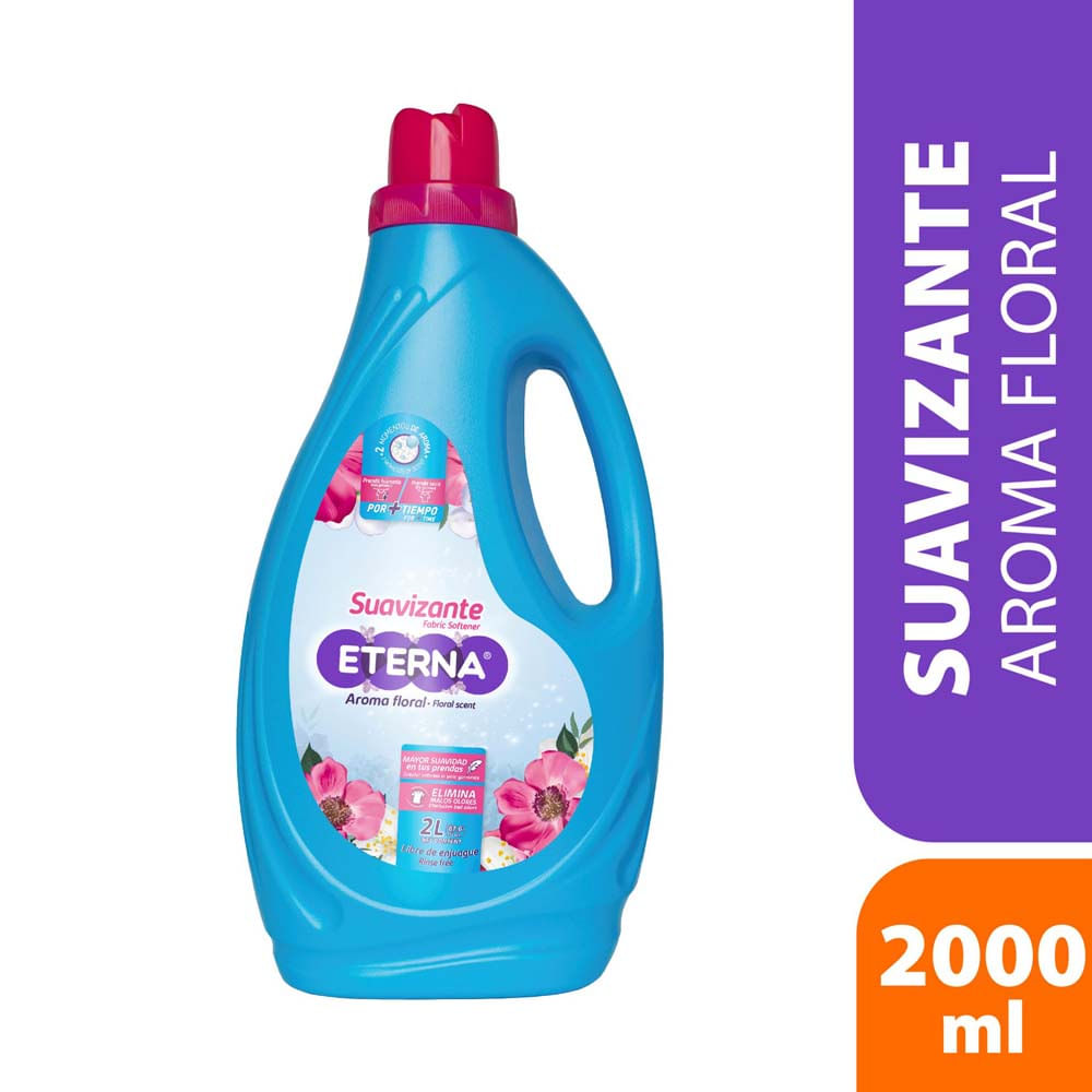 Suavizante Aroma Floral ETERNA Frasco 2L PV
