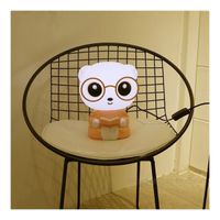 Lampara Para Niña Infantil Mesa De Noche Luz Osito