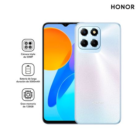 Smartphone HONOR X6s Plateado 4GB+128GB Dual Sim
