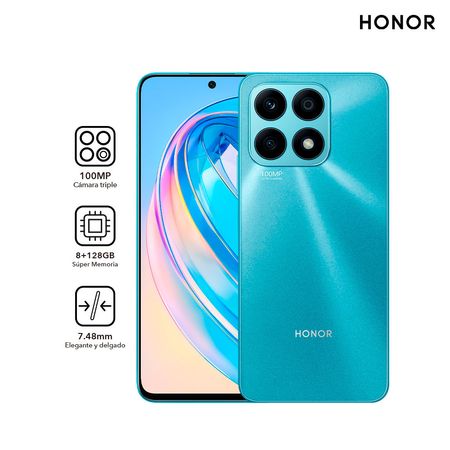 Smartphone HONOR X8a Aquamarino 8GB+128GB Dual Sim