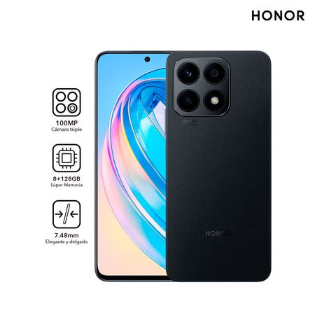 Smartphone HONOR X8a Negro 8GB+128GB Dual Sim
