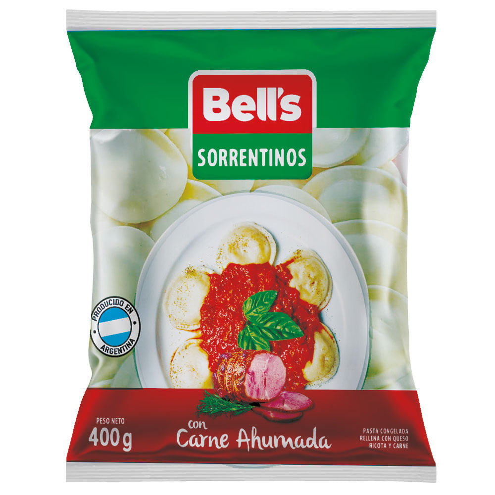 Sorrentinos de Carne Ahumada BELL'S Bolsa 400g