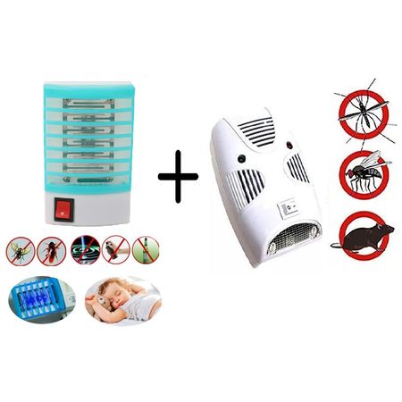 lampara electrica mata mosquitos