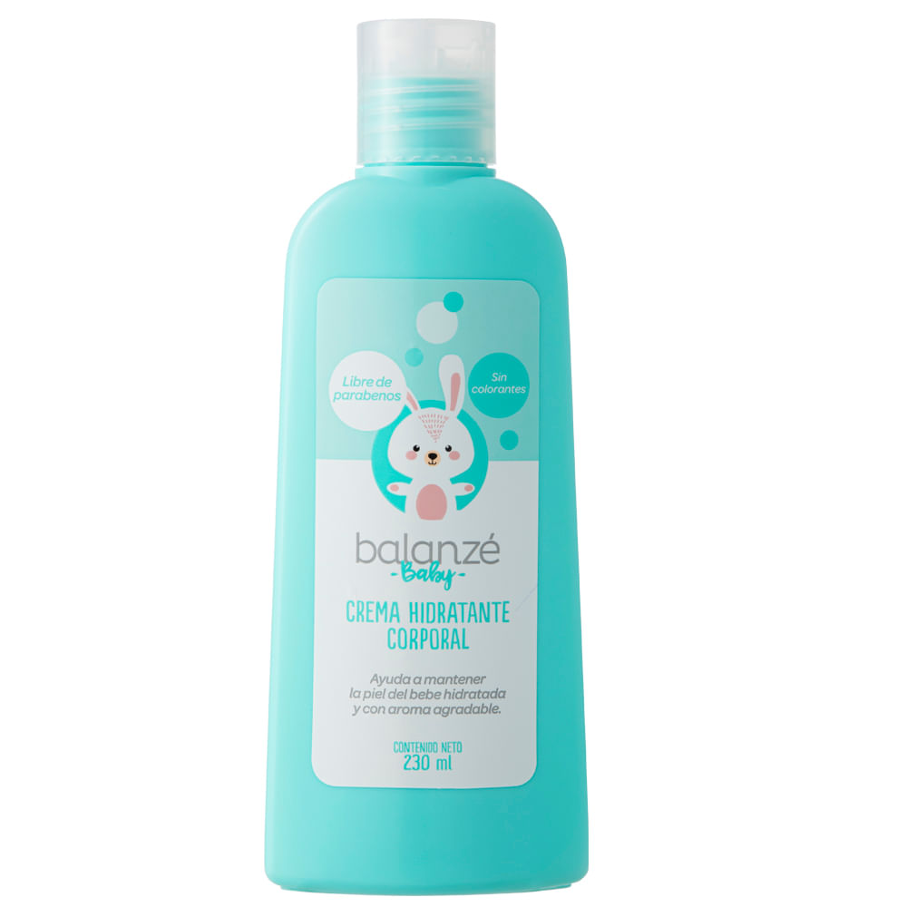 Crema Corporal Hidratante BALANZÉ BABY Frasco 230ml