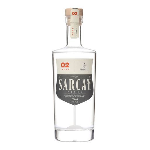 Pisco SARCAY 02 Torontel Botella 700ml
