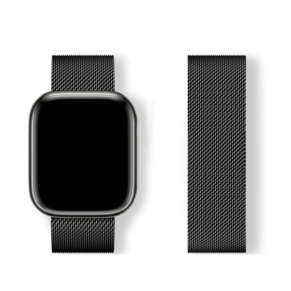 Correa Metal con Broche Magnetico 42/44/45/49mm - Color Negro