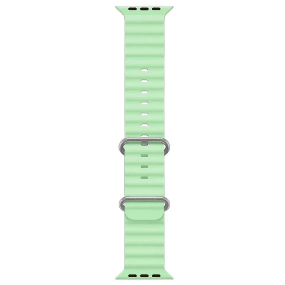 Correa Iwatch Corrugada 42/44/45/49mm - Color Verde