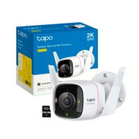 Cámara de Seguridad Tp-Link Tapo C325WB 2K 4MP Ip PoE Wi-Fi Exterior + Micro SD 256GB