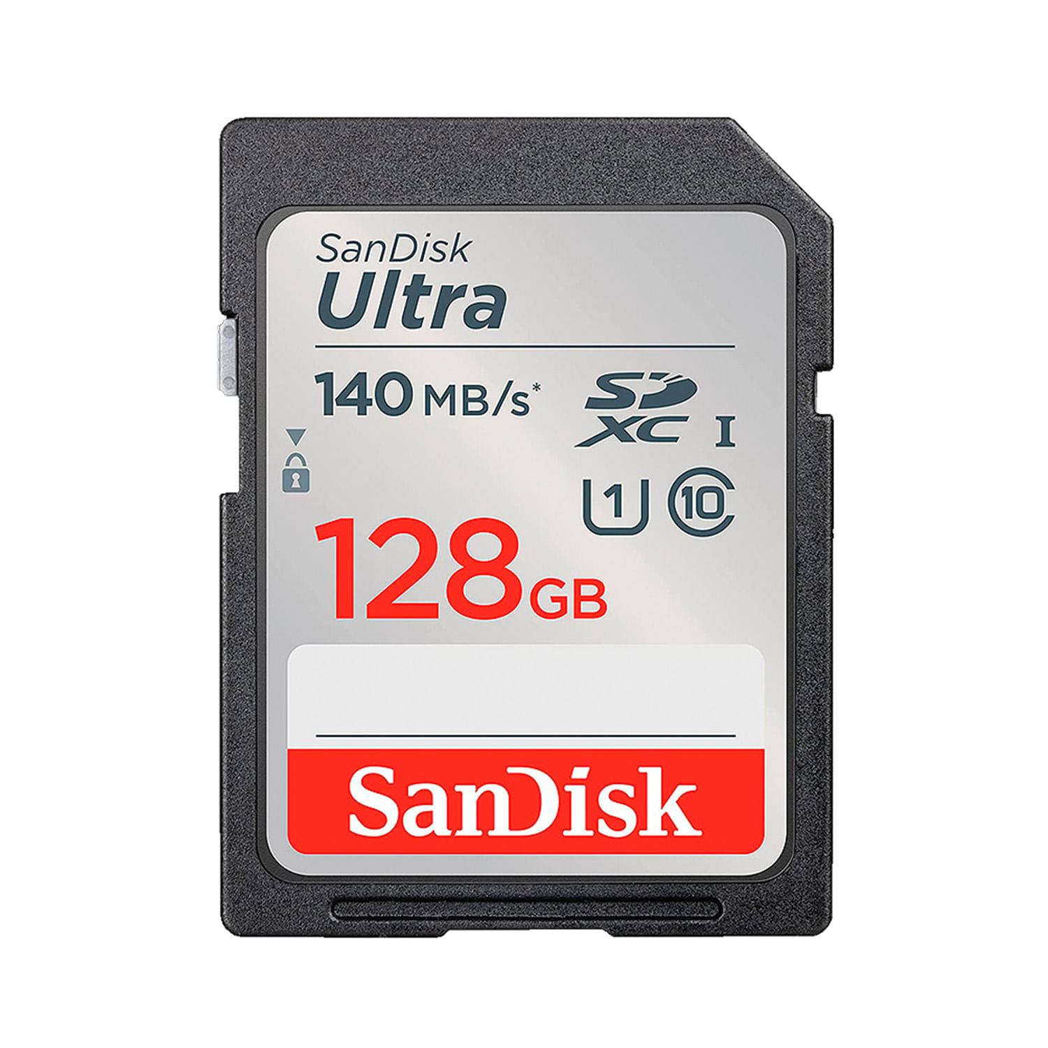 Memoria SD Sandisk Ultra 128GB de 140mb/s