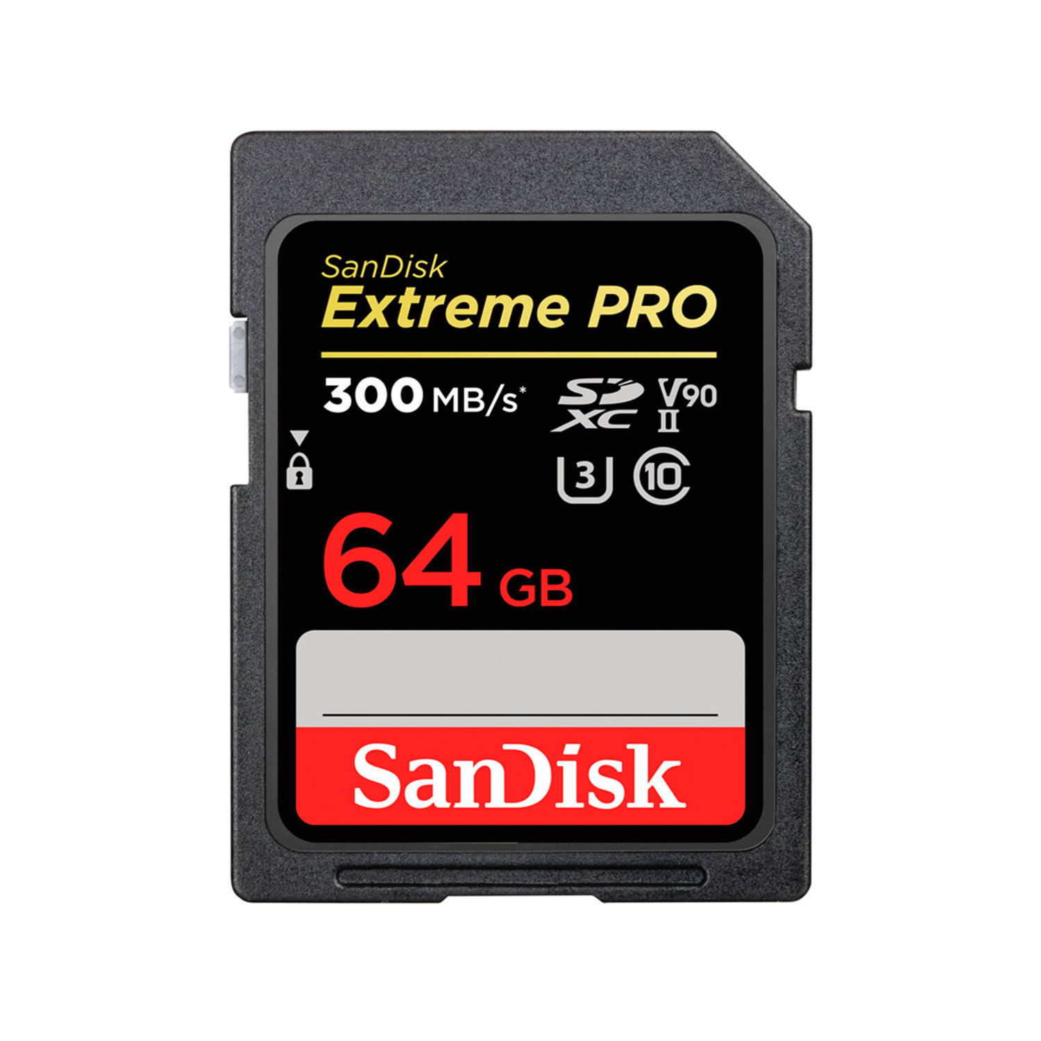 Memoria SD SanDisk 64GB Extreme PRO UHS-II / V90 SDXC