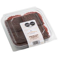 Brownie con Fudge LA FLORENCIA Bandeja 4un