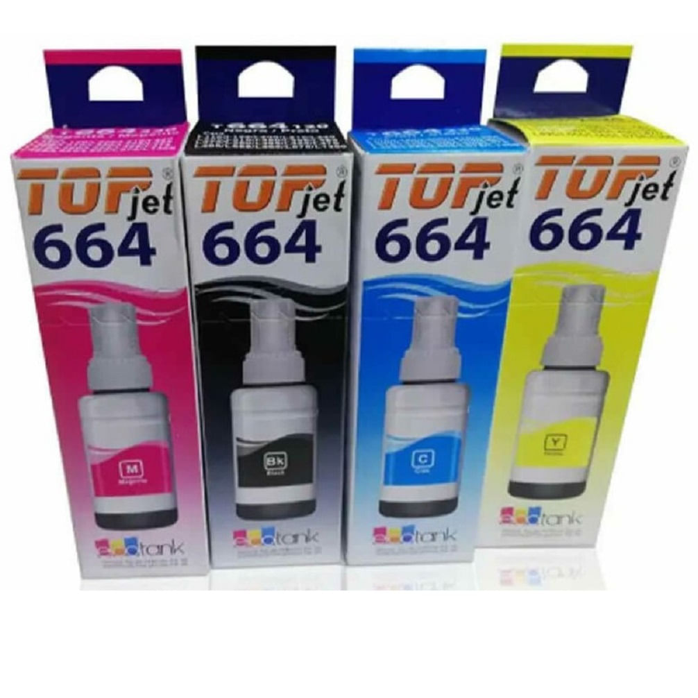 Kit De Tinta Topjet Genérica T664Compatible