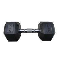 Mancuerna  Atletis hexagonal PVC-Acero  12,5   kg