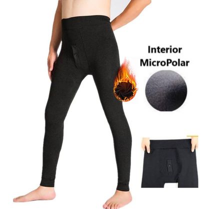 Pantalón Calentador Térmico Hombre Micro Polar | plazaVea - plazaVea