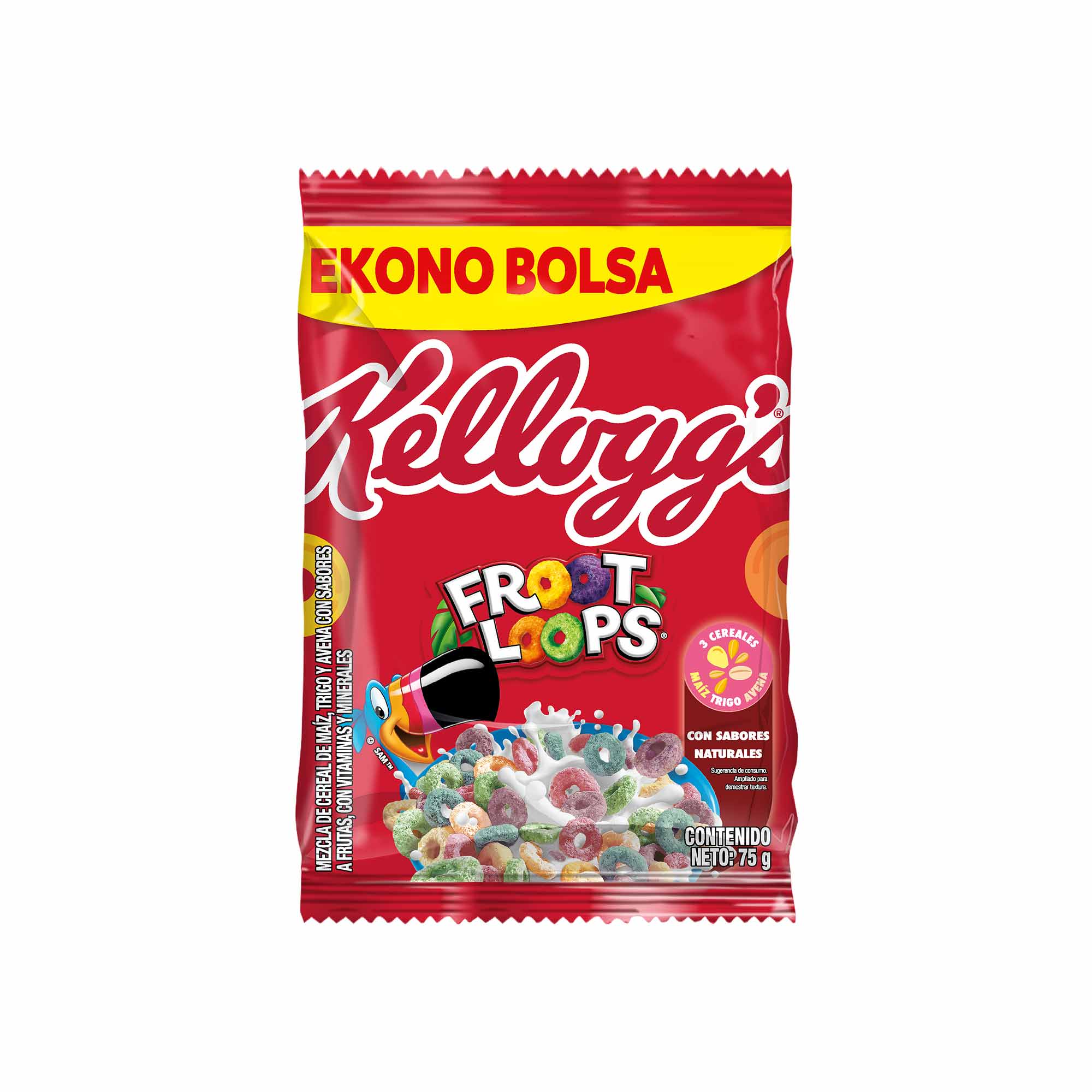 Cereal KELLOGGS Froot Loops Bolsa 75g