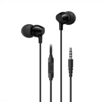 Audífono Ep47 Handsfree 3.5mm 1.2m Negro