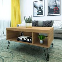 Mesa de Centro Clásica Darío color Duna TU MESITA