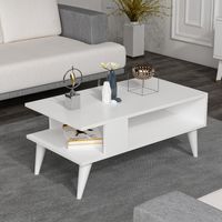 Mesa de Centro Clásica Israel color Blanco TU MESITA