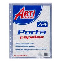 Mica Portapapel ARTI Creativo A4 Paquete 10un