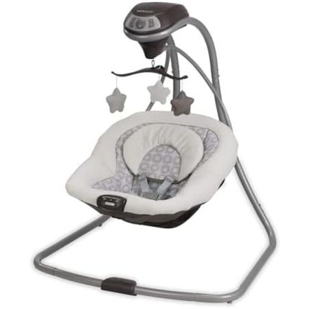 Silla Mecedora para Bebé Graco Columpio Graco Simple Sway Abbington