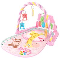 Gimnasio bebé rosa con luces y sonido 518A-24 BRIGHT