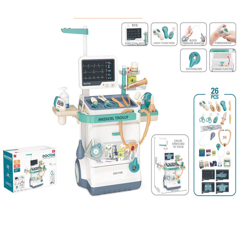 Set doctor con ruedas 660-89 BRIGHT