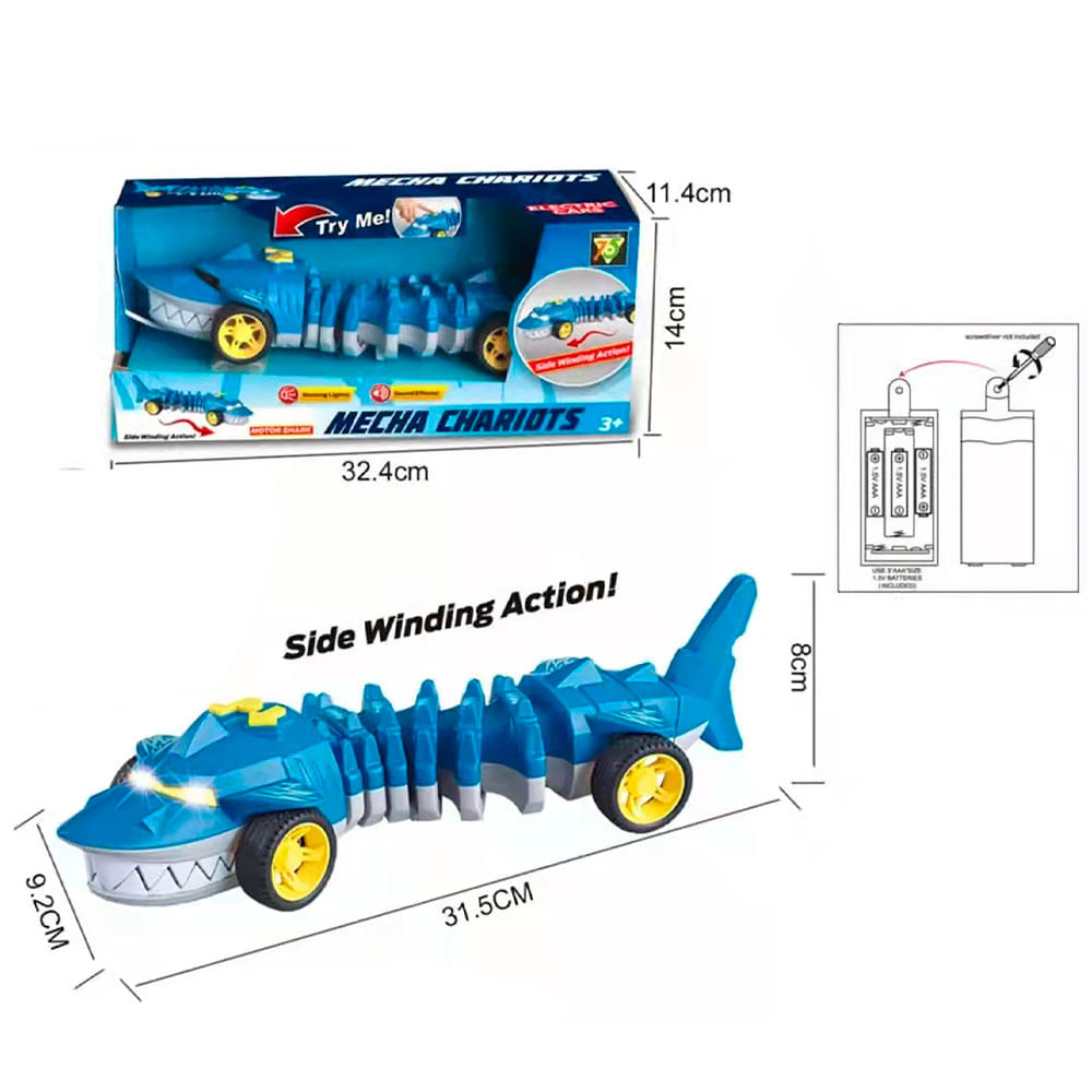 Auto animal tiburón 765-22 BRIGHT