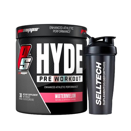 Pre Entreno Hyde Xtreme 30 Servicios watermelon + Shaker