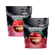 pack-bites-cereza-doble-chocolate-karinat-doypack-120g-bites-frambuesa-doble-chocolate-karinat-doypack-120g