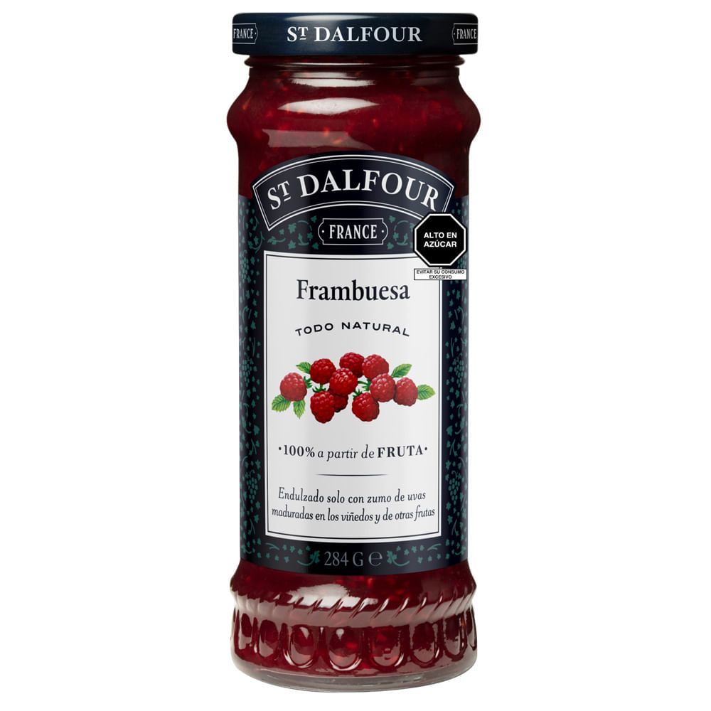 Mermelada ST. DALFOUR Frambuesa Frasco 284g