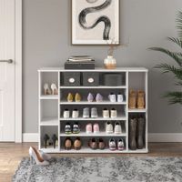 Zapatera Moderna Michio Blanco R&R MUEBLES