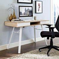 Escritorio Moderno Isabella 2 Cajones R&R MUEBLES