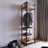 Ropero Moderno Iyanagi Marron R&R MUEBLES