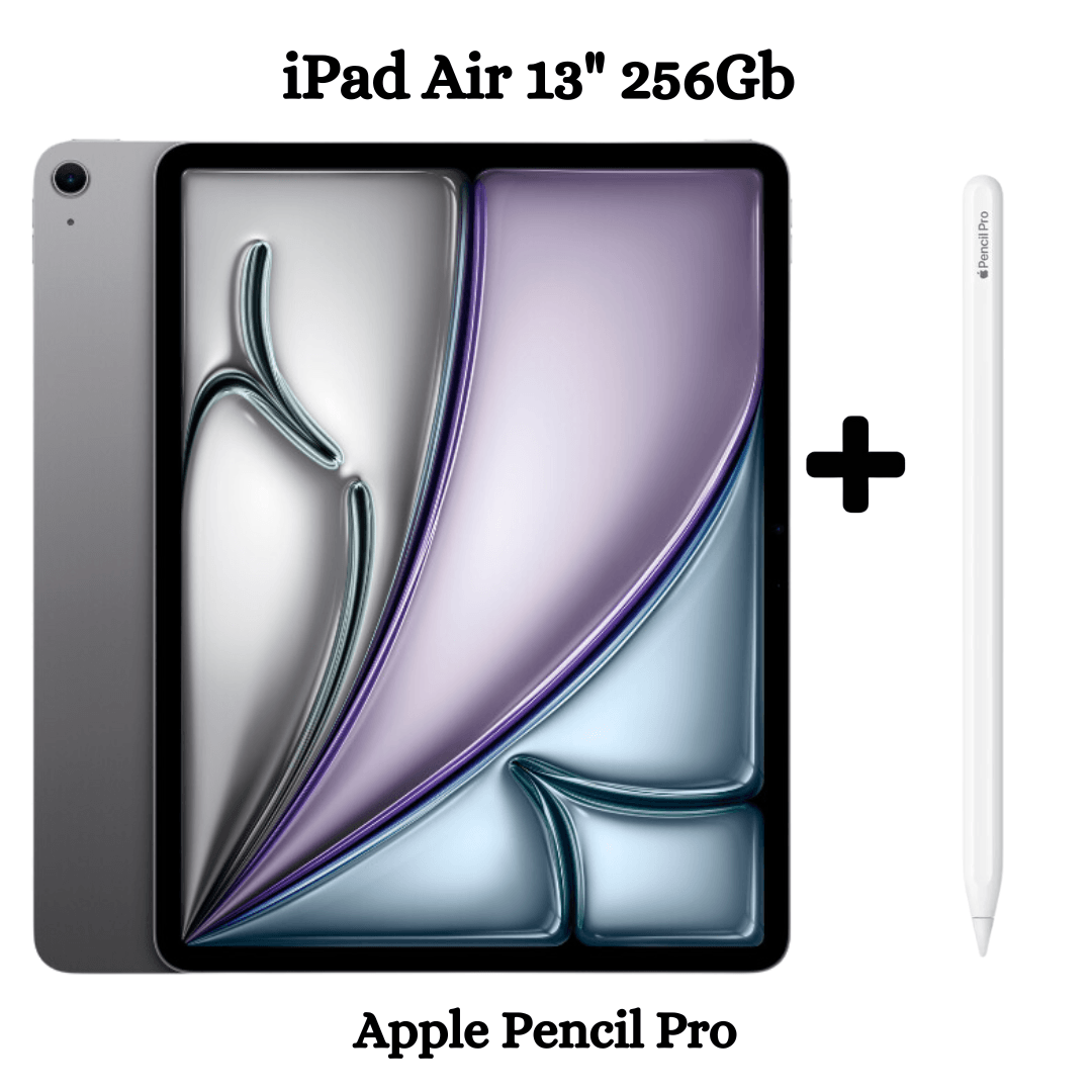 iPad Air 13"" Chip M2 Wifi 256GB - Space Gray + Apple Pencil Pro