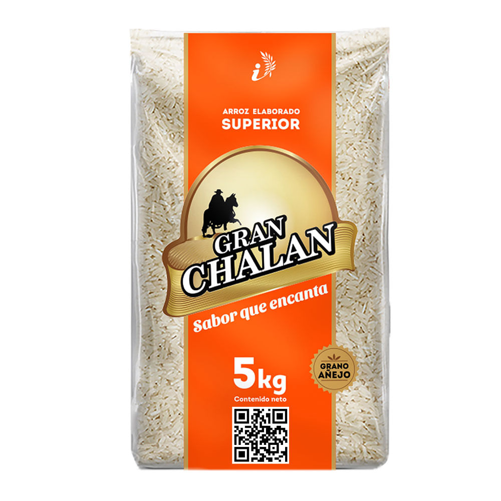 Arroz Superior GRAN CHALAN Gran Añejo Bolsa 5Kg