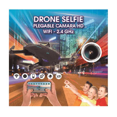 Drone Selfie Moontop M9952 Cámara Wifi HD Plegable Drone Selfie Moontop M9952 Camara Wifi HD Plegable