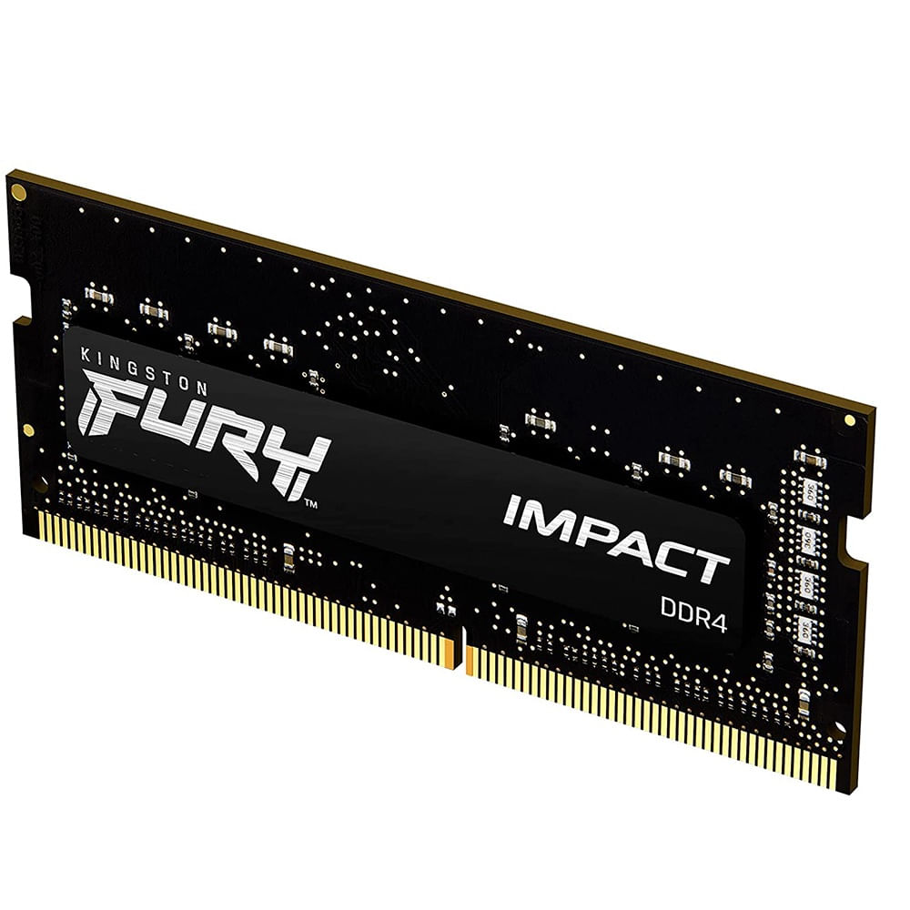 Memoria RAM Kingston Fury Impact 16GB DDR4 3200Mhz CL20 SODIMM KF432S20IB/16
