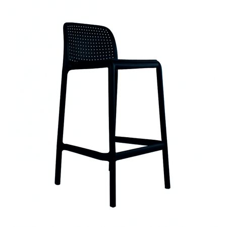 Silla Alta NIHM Holes Negra 75 cm