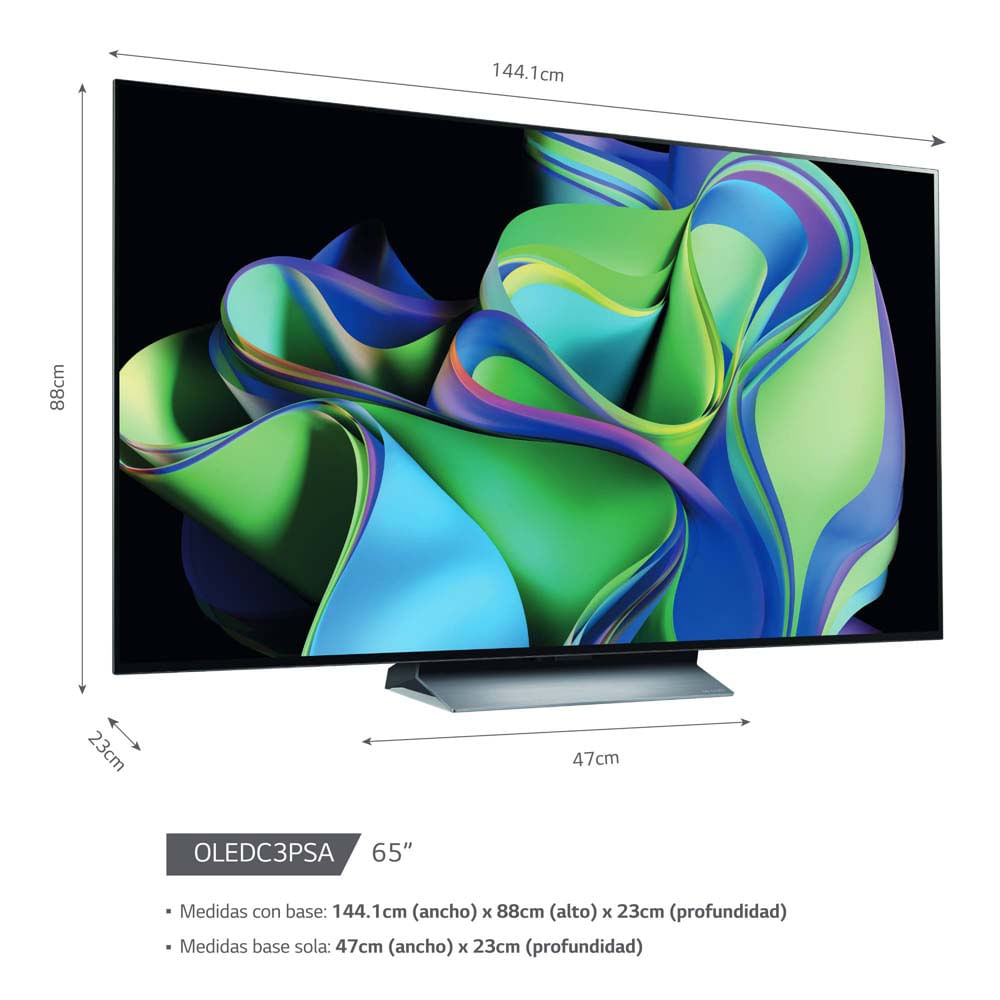 Televisor LG OLED 65'' UHD 4K ThinQ AI OLED65C3 (2023) | plazaVea ...