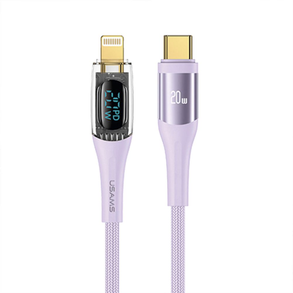 Cable Digital Typec A Iphone 20w 2m Lila